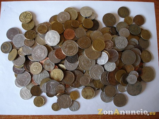 Monedas por países de Europa al peso